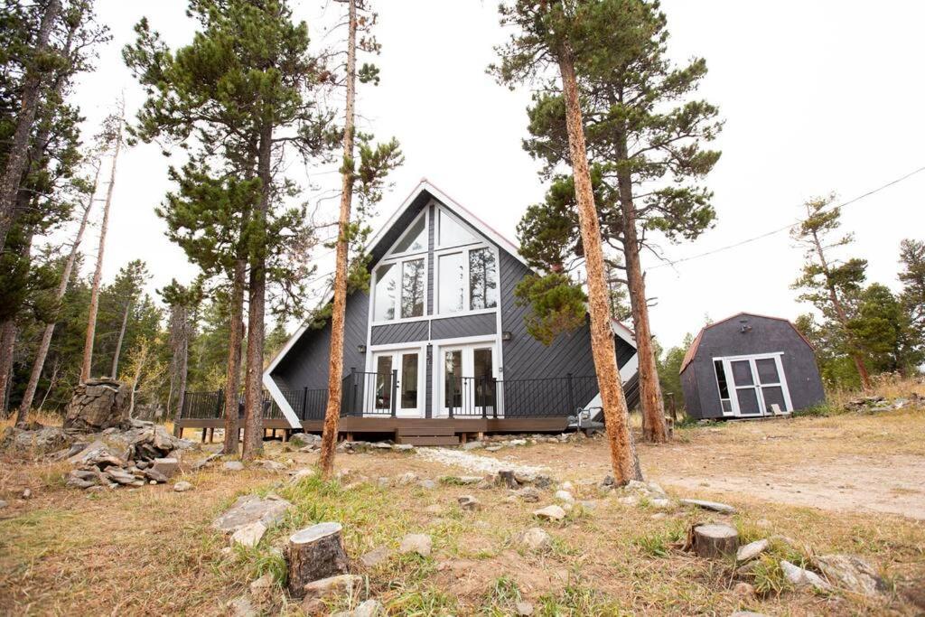 Little Gem Lodge Unique Mtn A-Frame W Hot Tub แบล็กฮอว์ก ภายนอก รูปภาพ